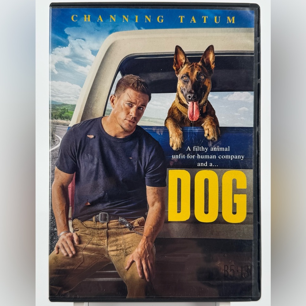 Dog, starring Channing Tatum on DVD.
